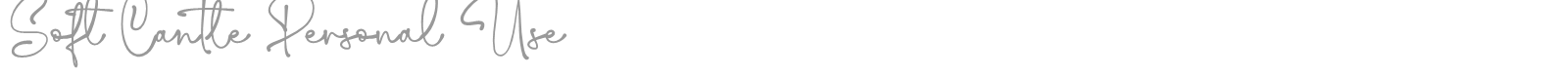 Soft Cantle font preview